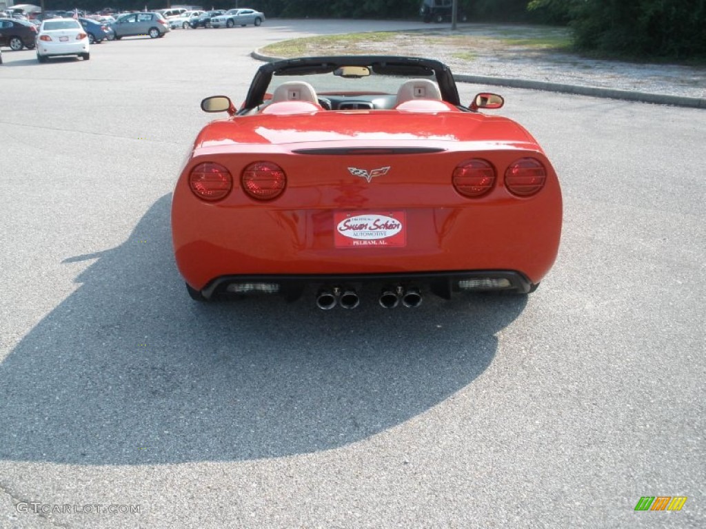 2006 Corvette Convertible - Victory Red / Cashmere Beige photo #10