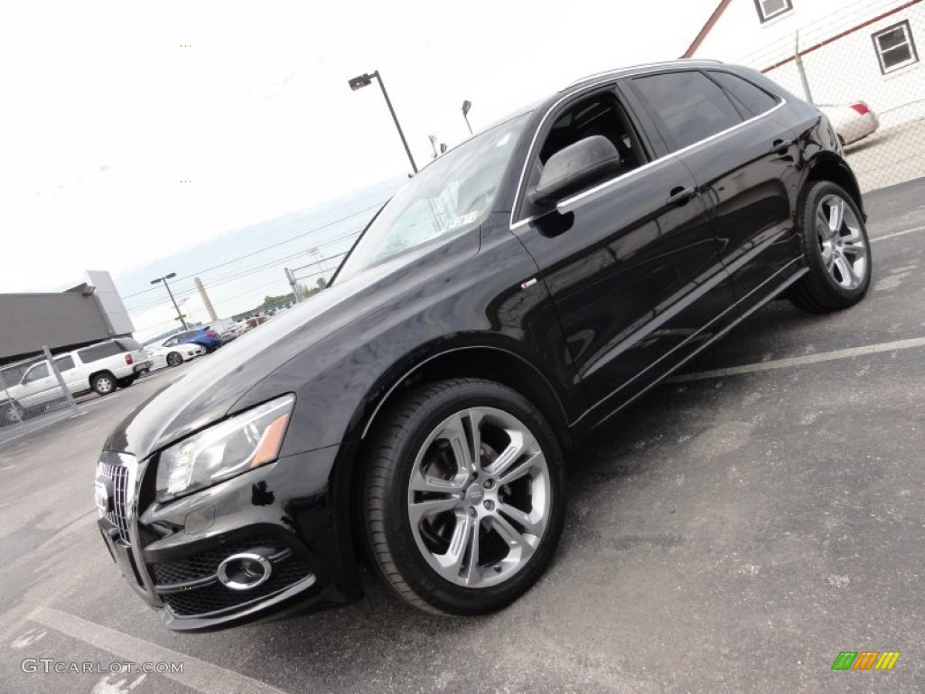 2009 Q5 3.2 Premium Plus quattro - Brilliant Black / Black photo #1