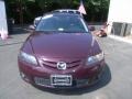 2006 Dark Cherry Metallic Mazda MAZDA6 i Sport Sedan  photo #25