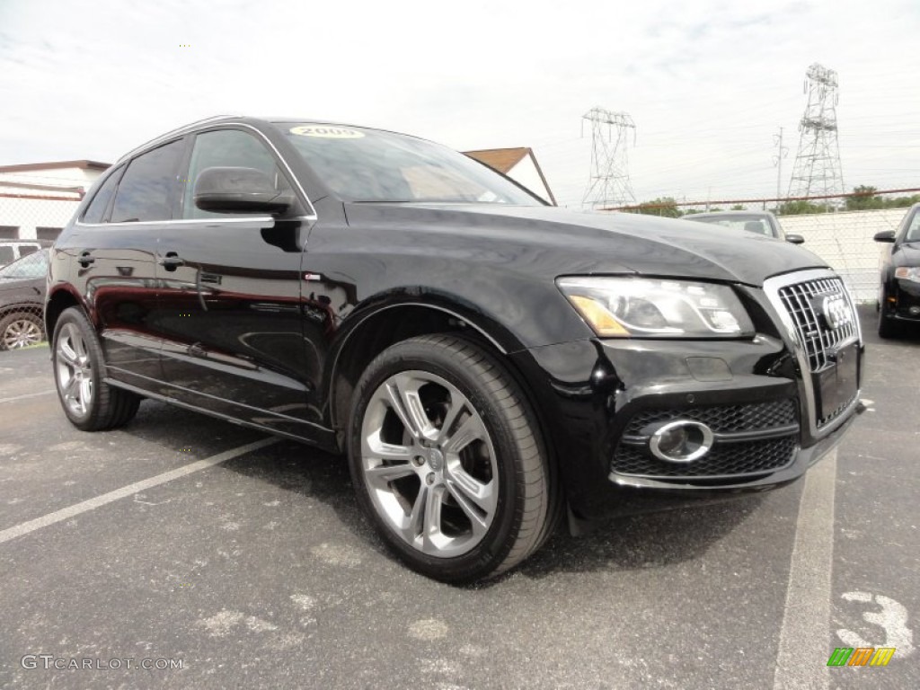 2009 Q5 3.2 Premium Plus quattro - Brilliant Black / Black photo #5