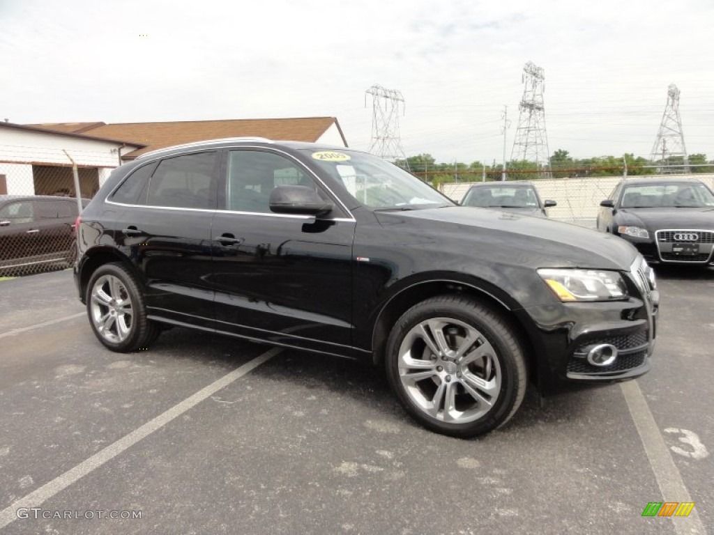 Brilliant Black 2009 Audi Q5 3.2 Premium Plus quattro Exterior Photo #52339839