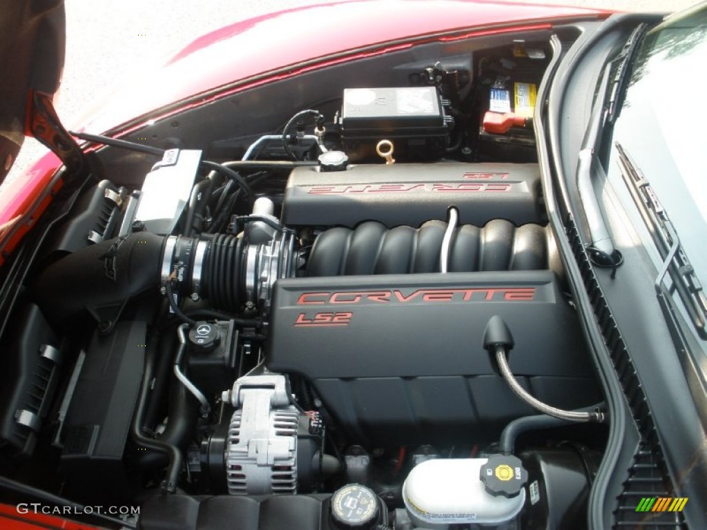 2006 Chevrolet Corvette Convertible 6.0 Liter OHV 16-Valve LS2 V8 Engine Photo #52339848