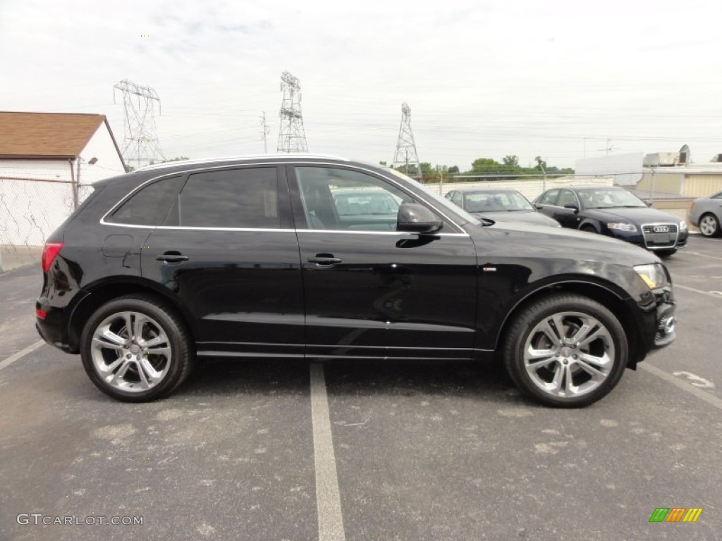 2009 Q5 3.2 Premium Plus quattro - Brilliant Black / Black photo #7