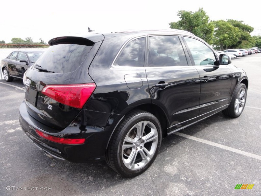 2009 Q5 3.2 Premium Plus quattro - Brilliant Black / Black photo #8