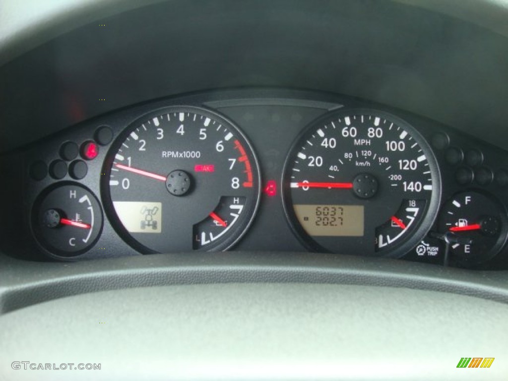 2009 Nissan Xterra S 4x4 Gauges Photos