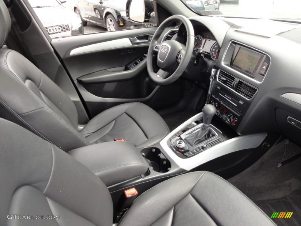Black Interior 2009 Audi Q5 3.2 Premium Plus quattro Photo #52340034