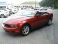 2010 Red Candy Metallic Ford Mustang V6 Convertible  photo #13