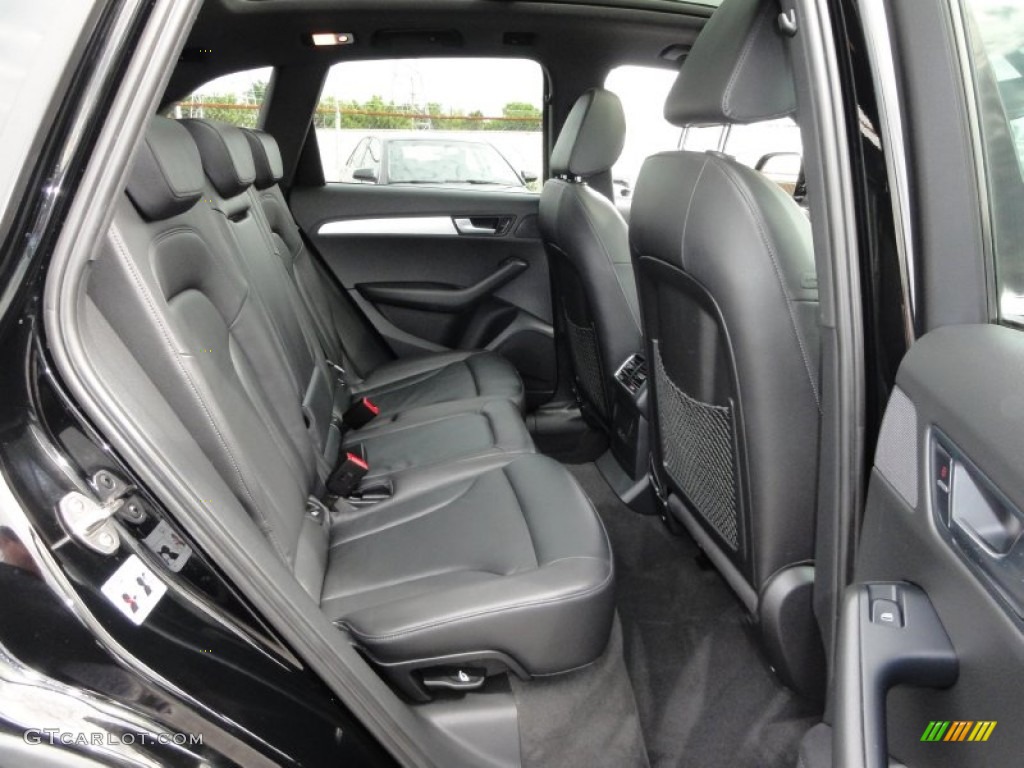 Black Interior 2009 Audi Q5 3.2 Premium Plus quattro Photo #52340079
