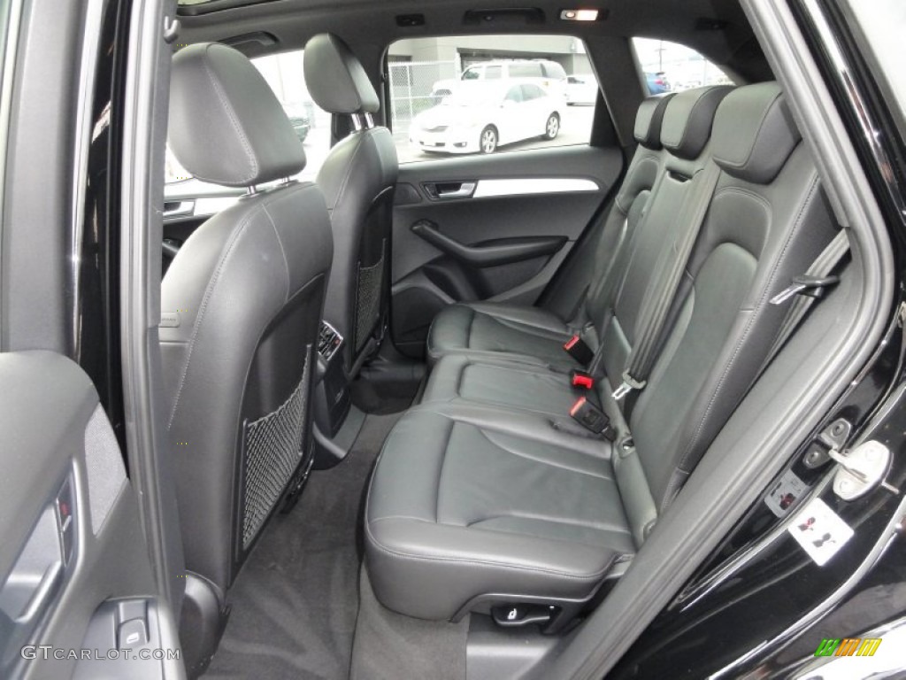 Black Interior 2009 Audi Q5 3.2 Premium Plus quattro Photo #52340094