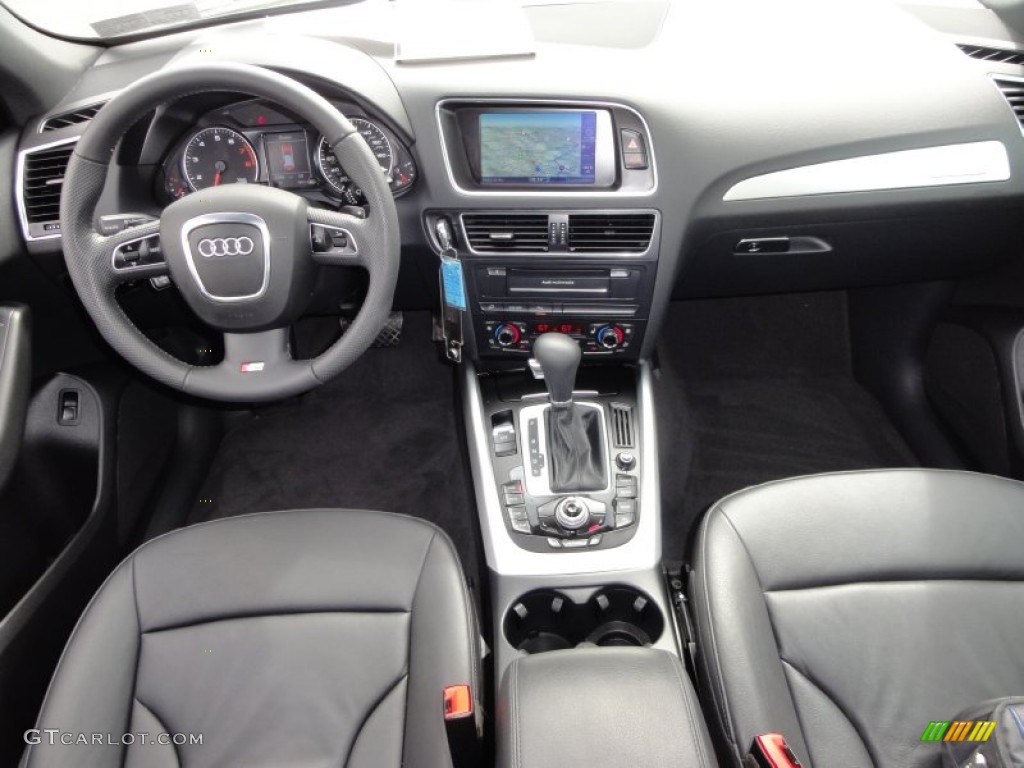 2009 Audi Q5 3.2 Premium Plus quattro Black Dashboard Photo #52340127