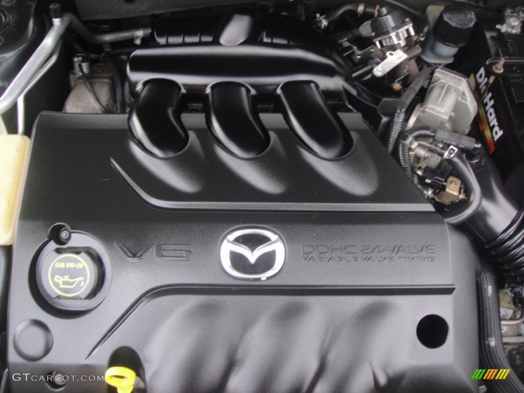 2003 Mazda MAZDA6 s Sedan 3.0 Liter DOHC 24 Valve V6 Engine Photo #52340274