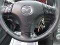 2003 Mazda MAZDA6 Gray Interior Steering Wheel Photo