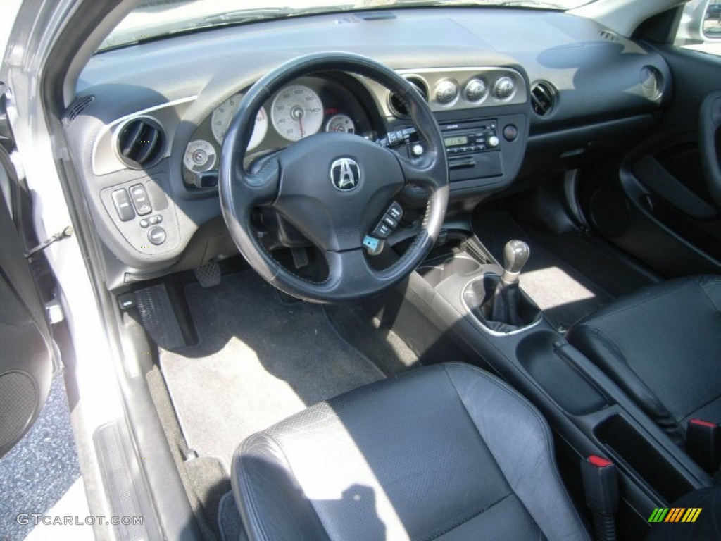 Ebony Interior 2004 Acura RSX Sports Coupe Photo #52340382