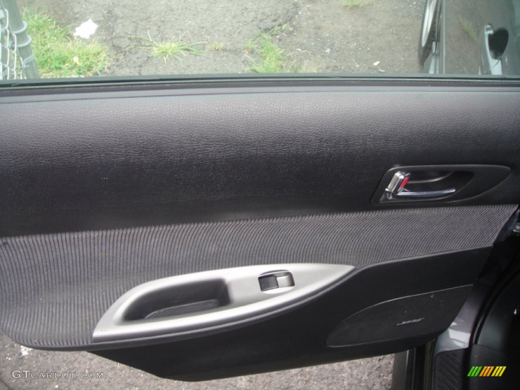 2003 Mazda MAZDA6 s Sedan Gray Door Panel Photo #52340424