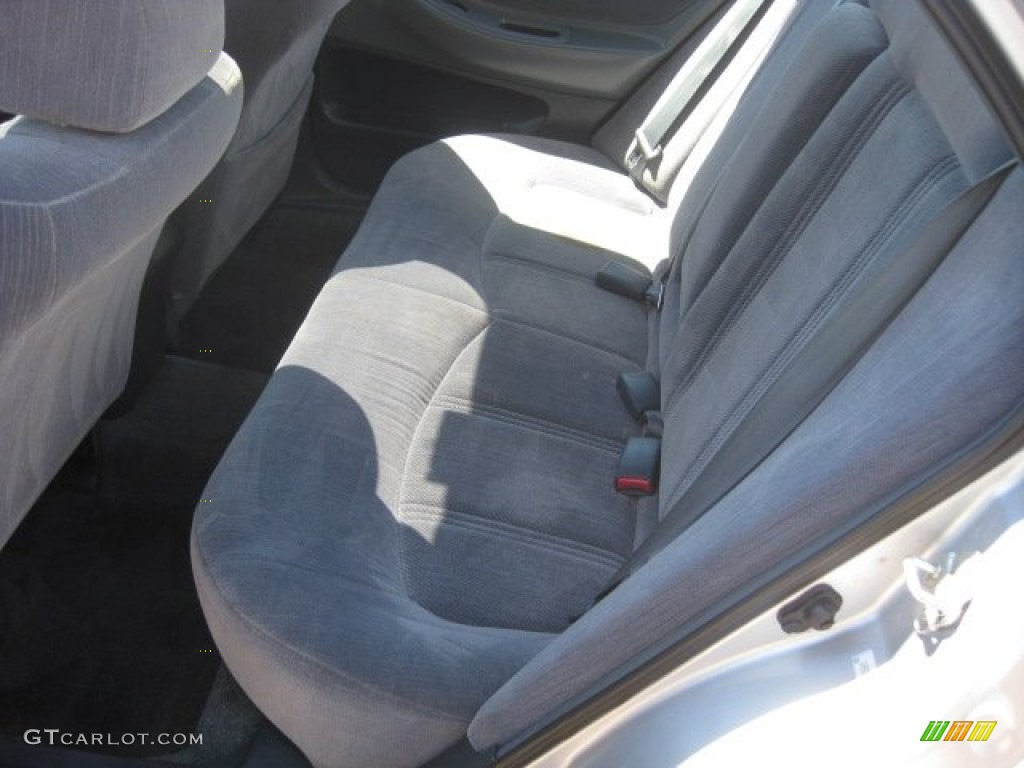 1999 Accord LX Sedan - Satin Silver Metallic / Gray photo #3
