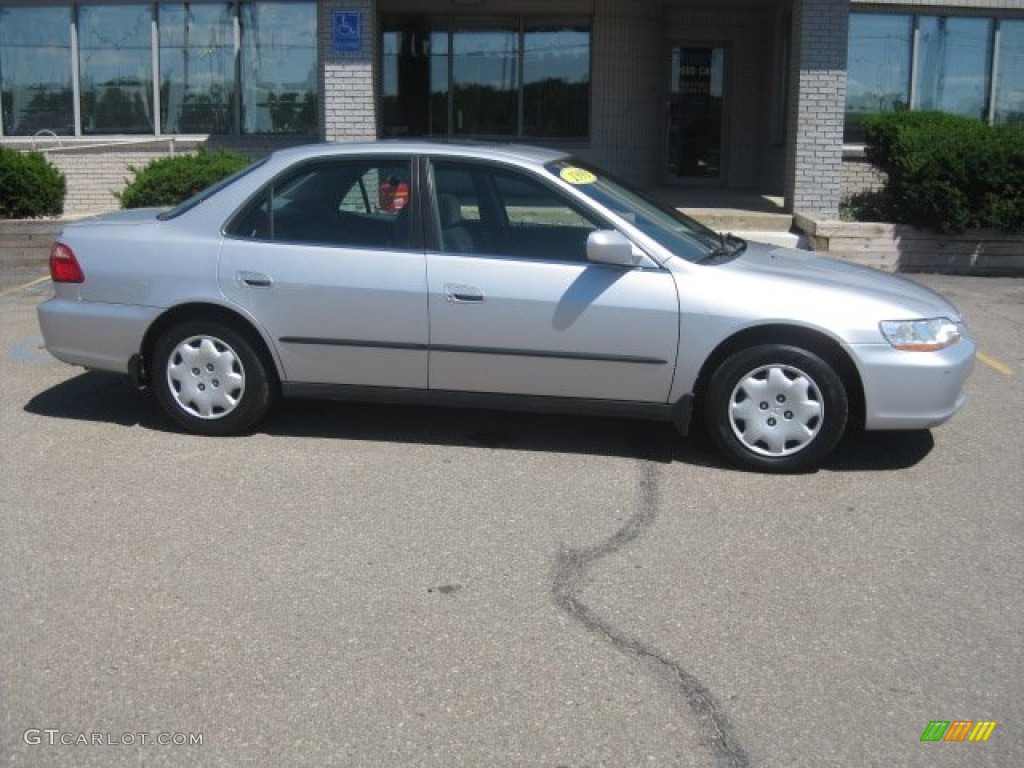 1999 Accord LX Sedan - Satin Silver Metallic / Gray photo #6