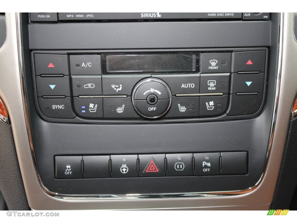 2011 Jeep Grand Cherokee Overland 4x4 Controls Photo #52340654