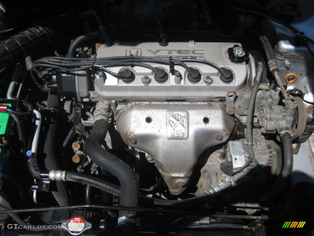 1999 Accord LX Sedan - Satin Silver Metallic / Gray photo #28