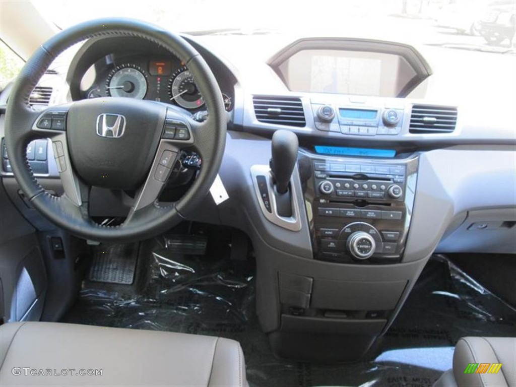 2011 Honda Odyssey Touring Elite Truffle Dashboard Photo #52341486