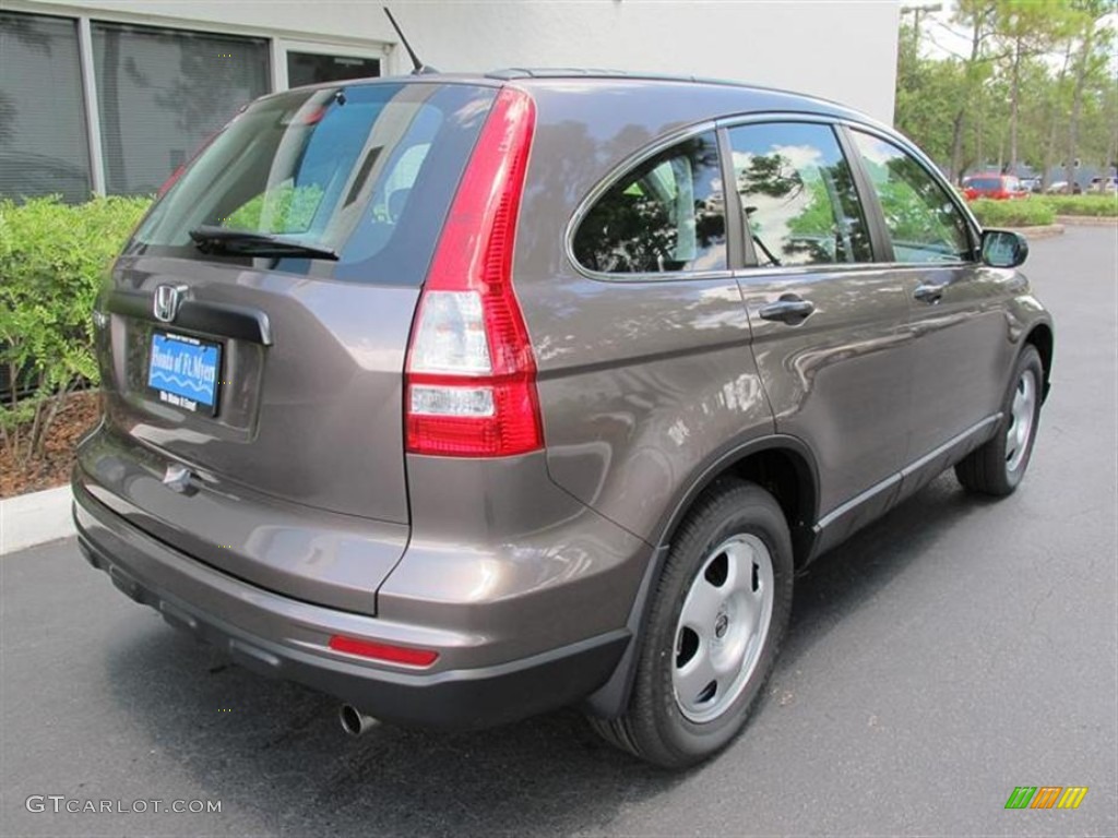 2011 CR-V LX - Urban Titanium Metallic / Black photo #3