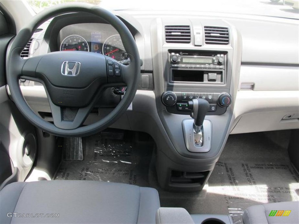 2011 CR-V LX - Glacier Blue Metallic / Gray photo #4