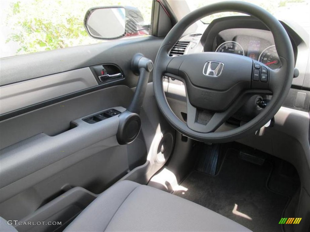 Gray Interior 2011 Honda CR-V LX 4WD Photo #52342125