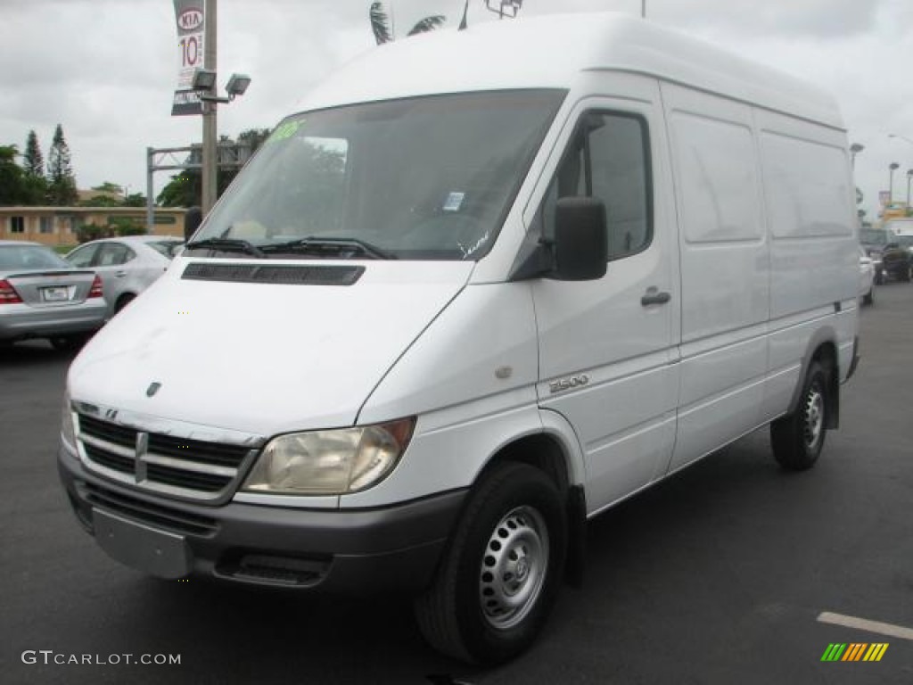 Arctic White 2006 Dodge Sprinter Van 2500 High Roof Cargo Exterior Photo #52342680