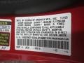 R513: Rally Red 2004 Honda Civic EX Coupe Color Code