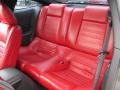 Red Leather 2005 Ford Mustang GT Premium Coupe Interior Color