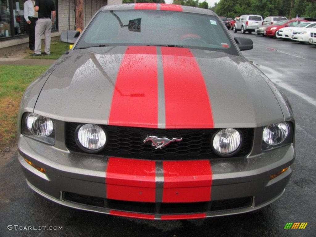 Mineral Grey Metallic 2005 Ford Mustang GT Premium Coupe Exterior Photo #52343199
