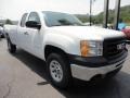 2011 Summit White GMC Sierra 1500 Extended Cab 4x4  photo #7