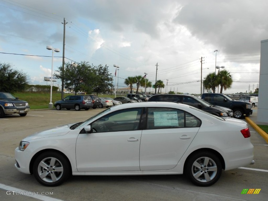 Candy White 2012 Volkswagen Jetta TDI Sedan Exterior Photo #52344522