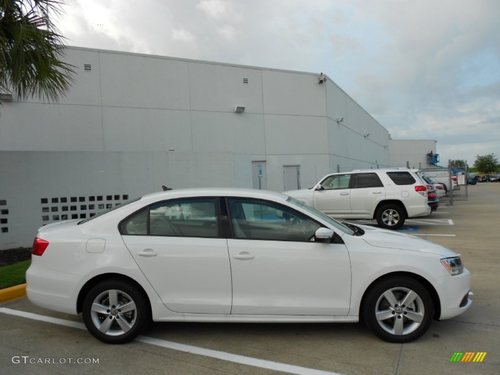 Candy White 2012 Volkswagen Jetta TDI Sedan Exterior Photo #52344579