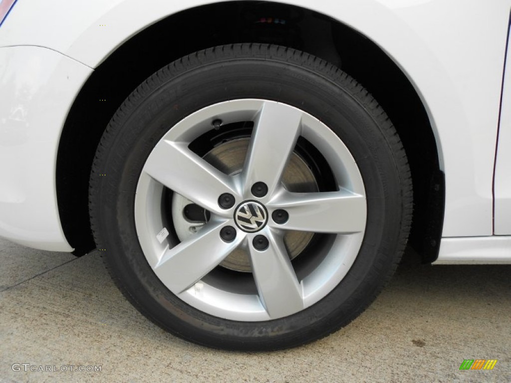 2012 Volkswagen Jetta TDI Sedan Wheel Photo #52344594