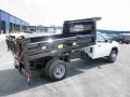 Summit White 2011 GMC Sierra 3500HD Work Truck Regular Cab Chassis Dump Truck Exterior