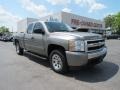 2007 Graystone Metallic Chevrolet Silverado 1500 LT Extended Cab  photo #1