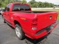 2005 Flame Red Dodge Ram 1500 SLT Quad Cab 4x4  photo #3