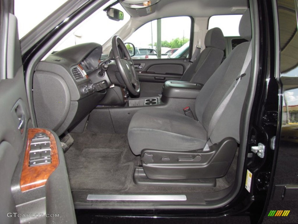 Ebony Interior 2008 Chevrolet Avalanche LT 4x4 Photo #52346499