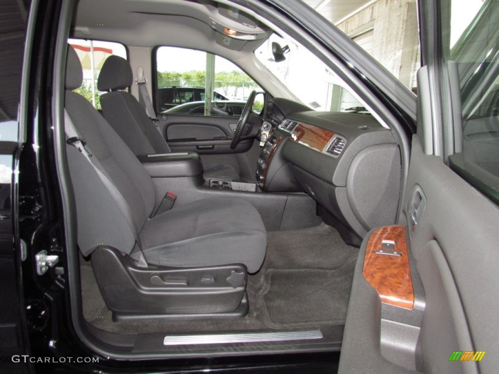 Ebony Interior 2008 Chevrolet Avalanche LT 4x4 Photo #52346511