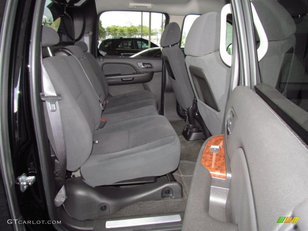 Ebony Interior 2008 Chevrolet Avalanche LT 4x4 Photo #52346529