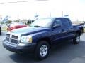 2005 Patriot Blue Pearl Dodge Dakota ST Quad Cab  photo #3