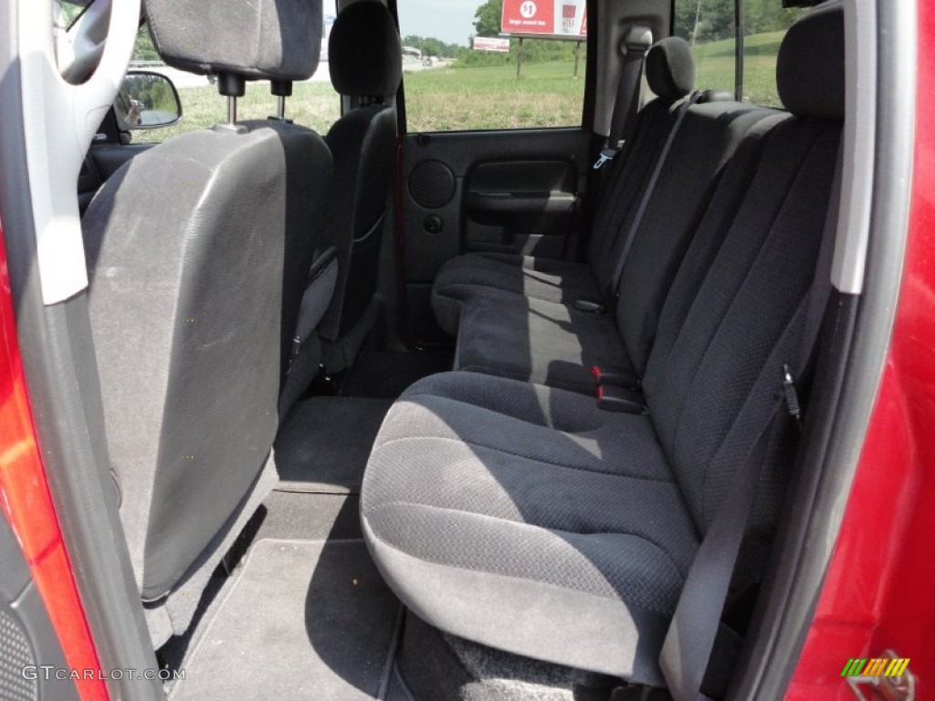 2005 Ram 1500 SLT Quad Cab 4x4 - Flame Red / Dark Slate Gray photo #14