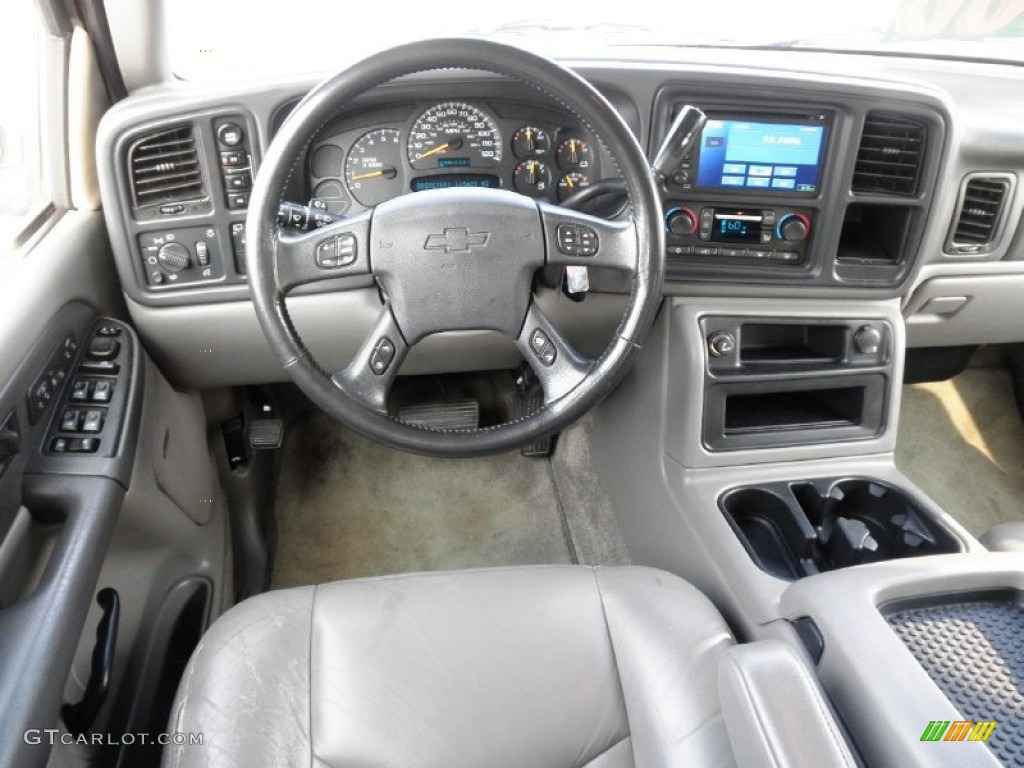 2003 Suburban 1500 LT 4x4 - Redfire Metallic / Gray/Dark Charcoal photo #14