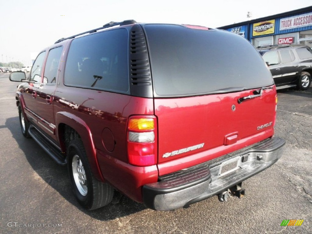 2003 Suburban 1500 LT 4x4 - Redfire Metallic / Gray/Dark Charcoal photo #20