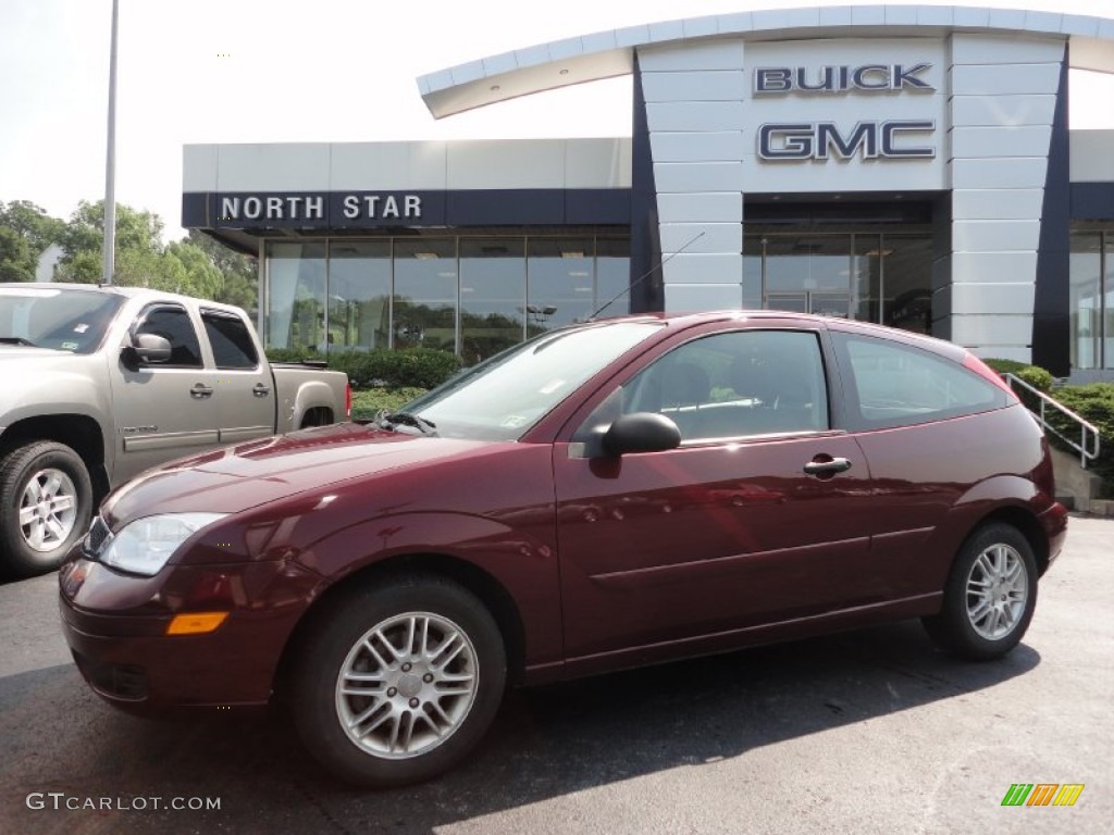 Dark Toreador Red Metallic Ford Focus