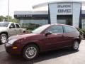 2007 Dark Toreador Red Metallic Ford Focus ZX3 SE Coupe  photo #1