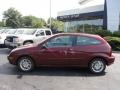 2007 Dark Toreador Red Metallic Ford Focus ZX3 SE Coupe  photo #2