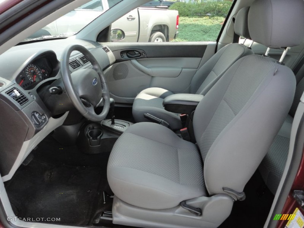 2007 Focus ZX3 SE Coupe - Dark Toreador Red Metallic / Charcoal/Light Flint photo #10