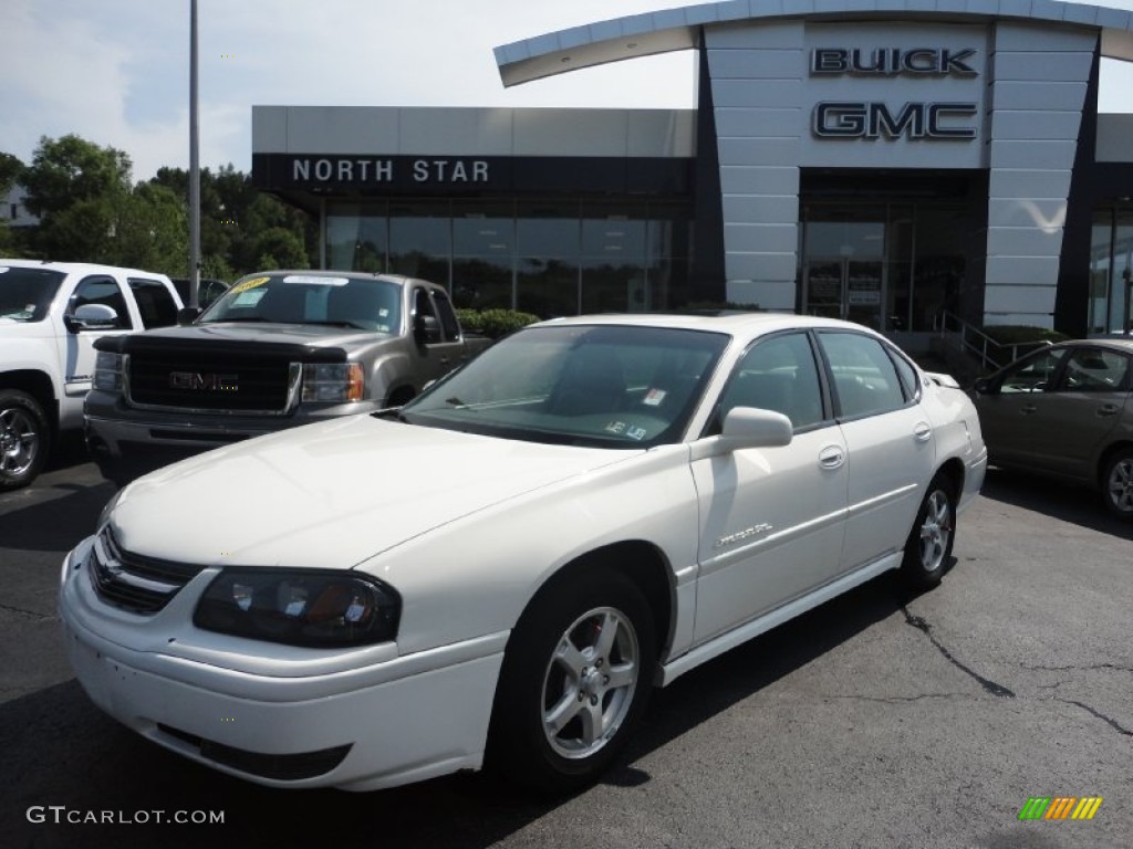 2004 Impala LS - White / Neutral Beige photo #1