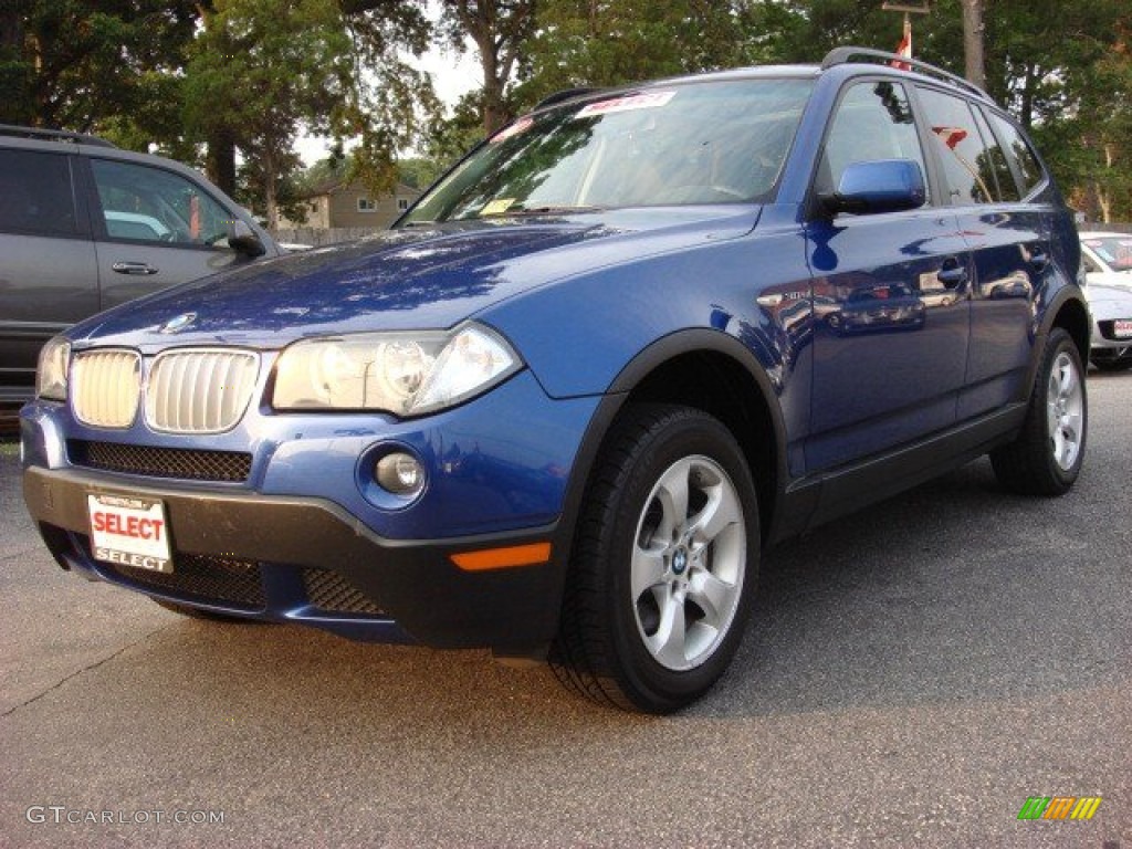 Montego Blue Metallic BMW X3